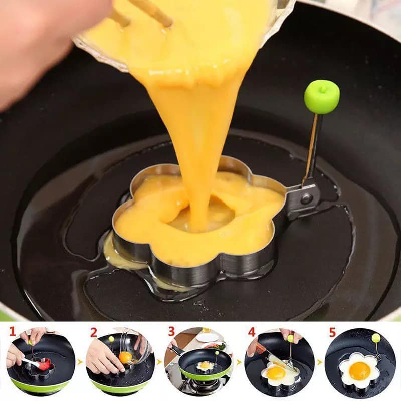 Khuôn làm pancake inox nhiều mẫu