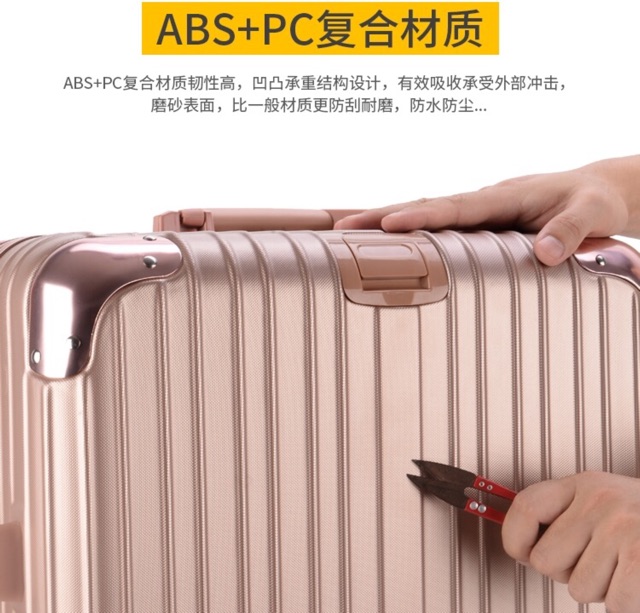 Vali khoá sập JR&BL size 24inch