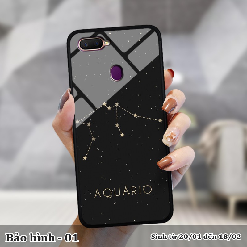 Ốp kính OPPO A12 in cung hoàng đạo | BigBuy360 - bigbuy360.vn