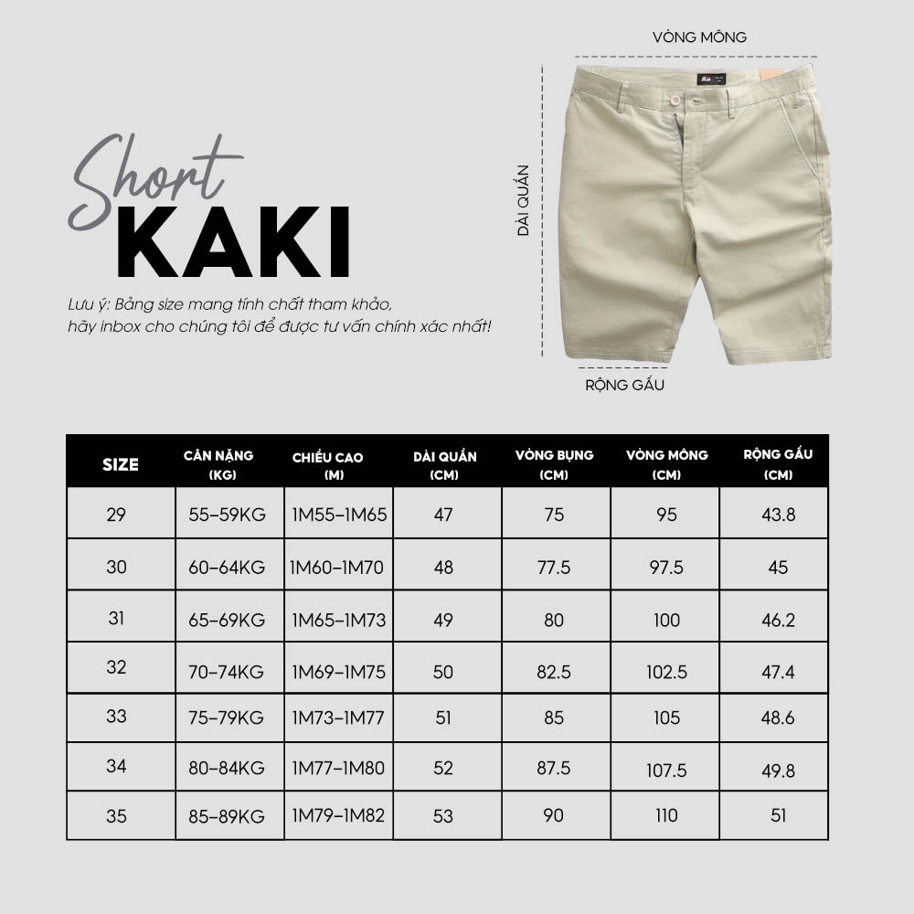 Quần Short Nam 5S (6 màu), Chất Liệu KaKi Mềm Mịn, Thoáng Mát, Co Giãn Thoải Mái, Năng Động (QSK22011)