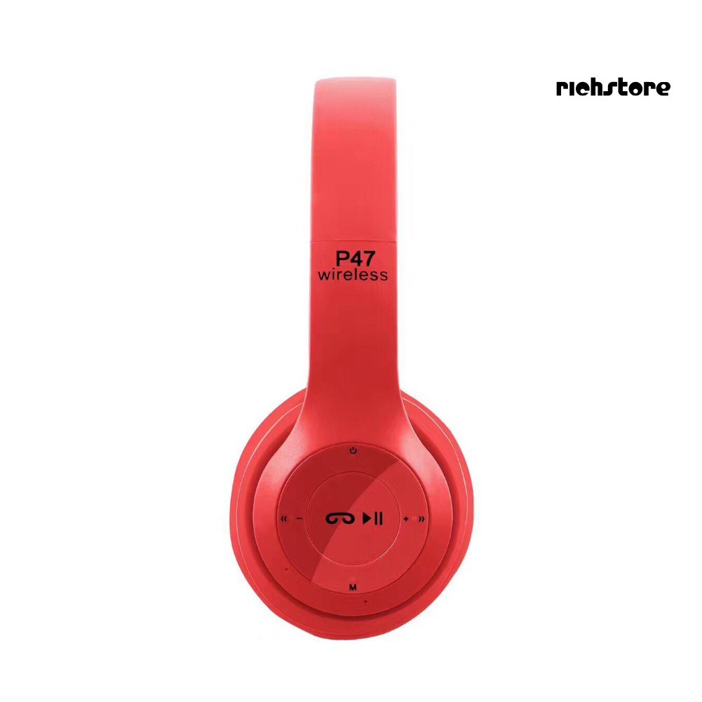 EJ_P47 Wireless Bluetooth 4.2 Over-Ear Headphone Stereo Handsfree Call Headset