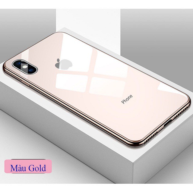 Ốp IPhone mặt lưng kính cao cấp, Ốp điện thoại iphone ip 6,6s, 6 Plus, 7,7 Plus, 8, 8 Plus, X, Xs, Xs Max, 11