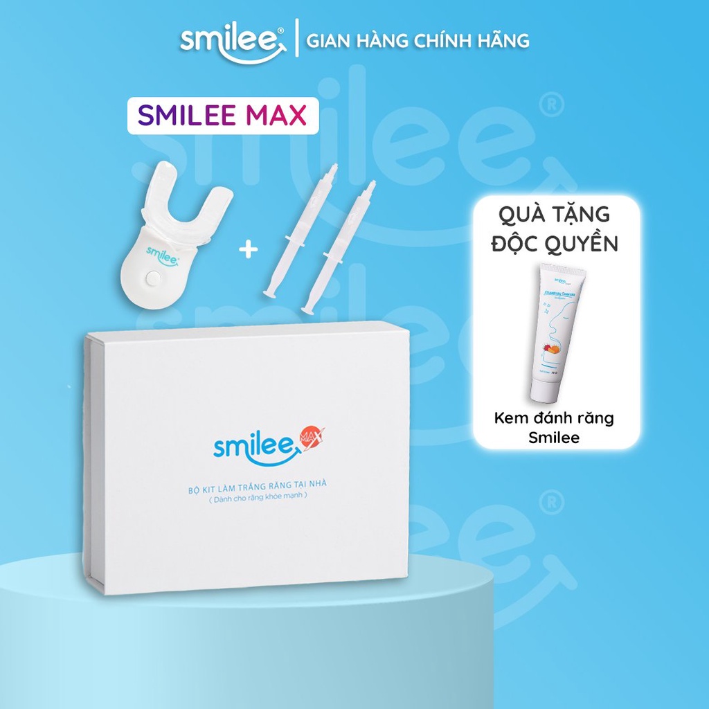 Bộ Kit làm trắng răng Smilee Max Chính Hãng
