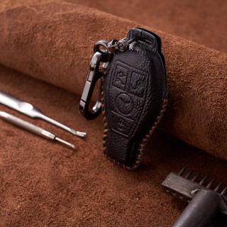 Bao Da Chìa Khóa Ô Tô Handmade Mercedes GLC 200/250/260/300 Da Đà Điểu