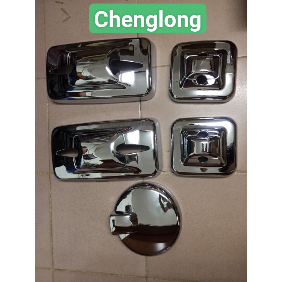 Ốp gương xe tải mạ crom cao cấp