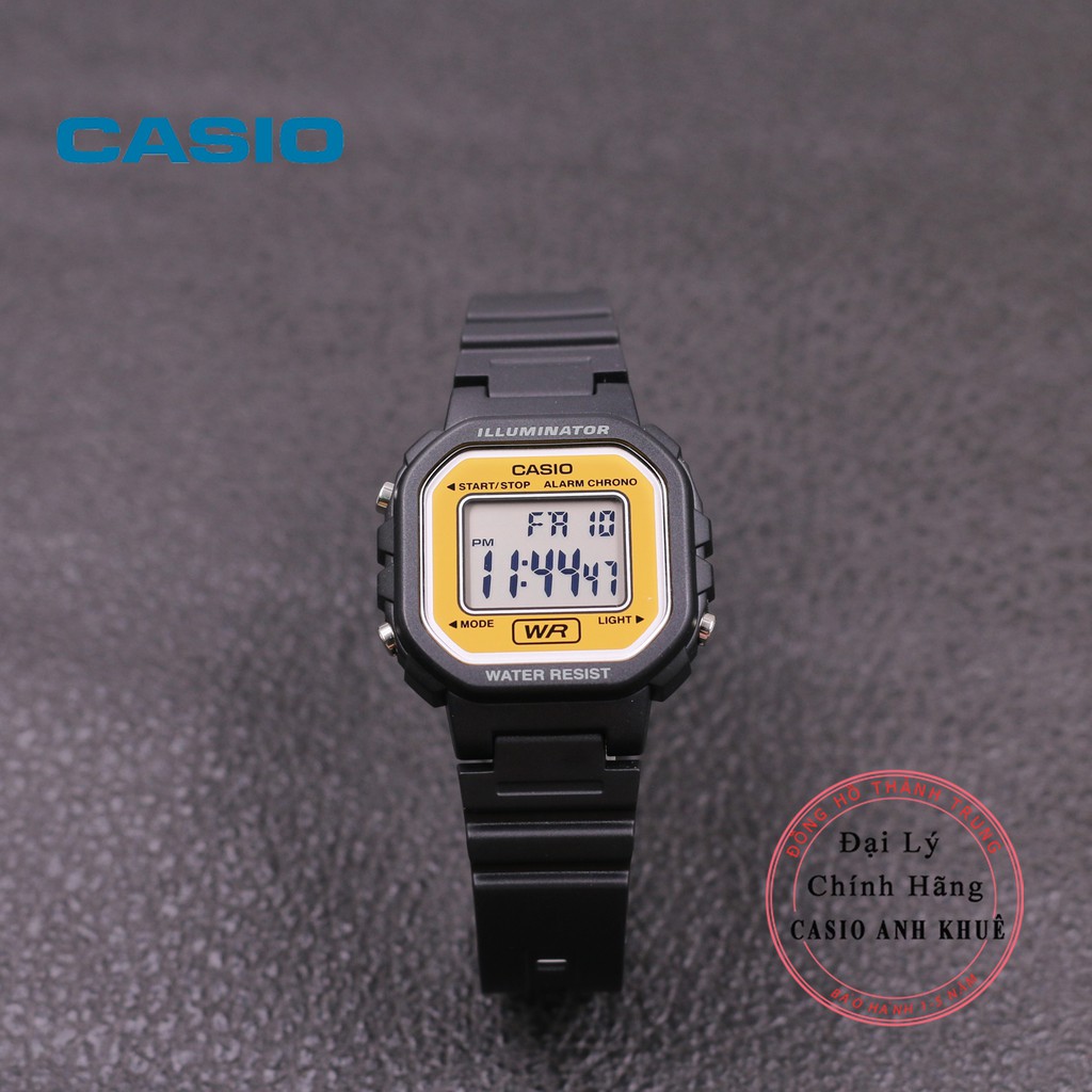 Đồng hồ điện tử nữ Casio LA-20WH-9ADF dây nhựa