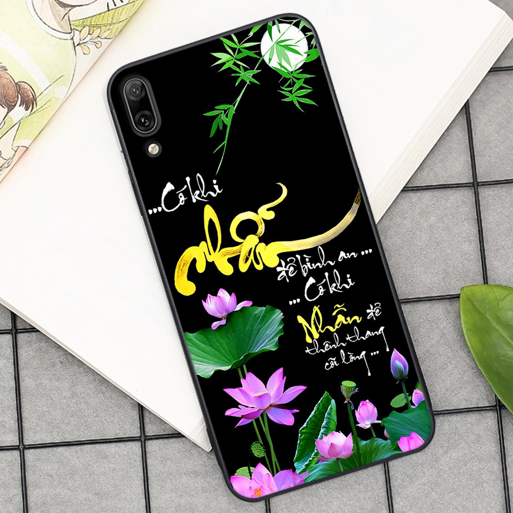 Ốp lưng Huawei Y7 PRO 2019 in hình chữ tài chữ lộc, Cha Mẹ, bình an SIÊU ĐẸP