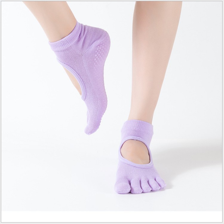 Vớ Múa Ba Lê Hở Ngón Chống Trượt Thoáng Khí Dành Cho Nữ