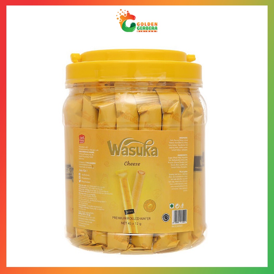Bánh Ống Quế Wasuka Indonesia 540g