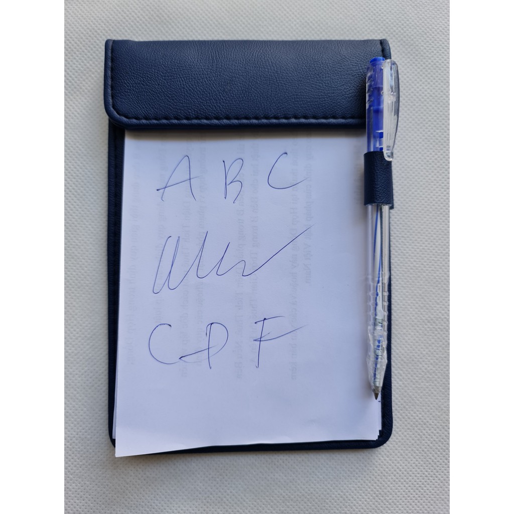 BÌA DA GHI BILL, KẸP BILL TÍNH TIỀN DA HÍT, kẹp ghi chú