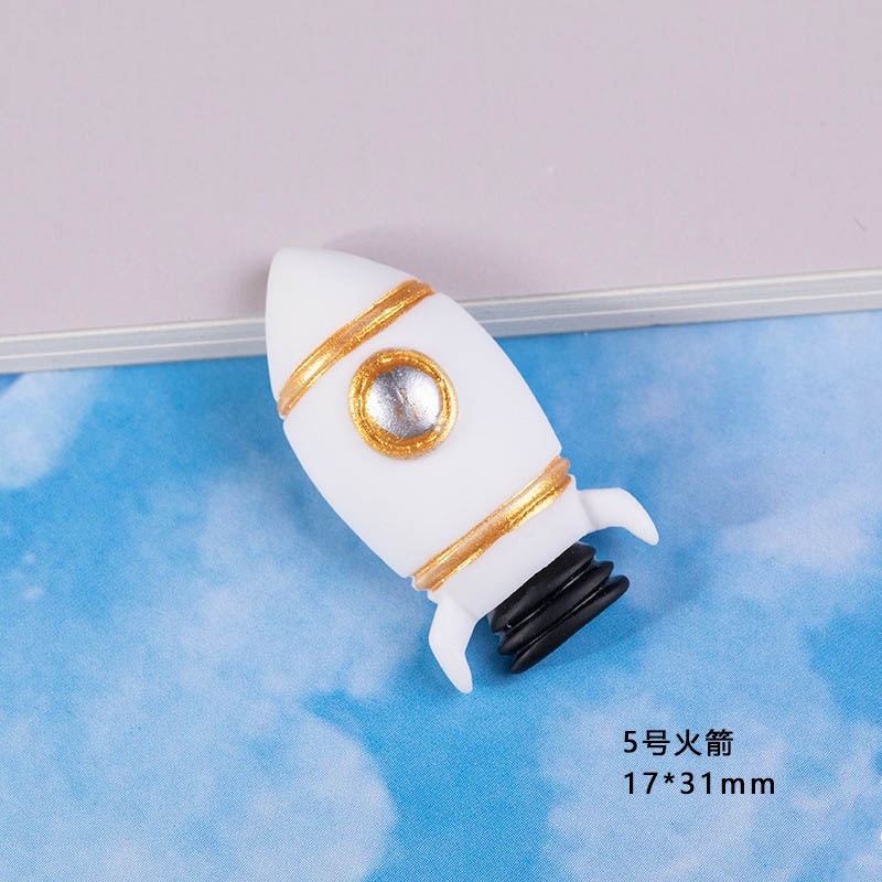 Miếng Dán Trang Trí Hình Phi Hành Gia Hoạt Hình 3D Chất Lượng Cao