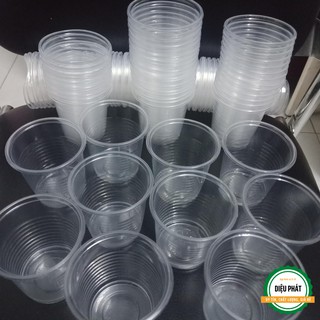 Ly Nhựa Nhỏ, Ly Cúng, Ly Nhỏ, Ly Dùng Một Lần (không kèm nắp) 50 cái 140ml