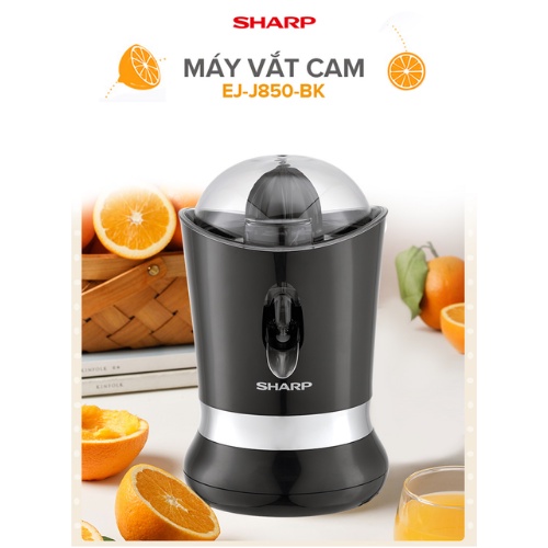 Máy vắt cam Sharp EJ-J850-BK-Hàng Chính Hãng