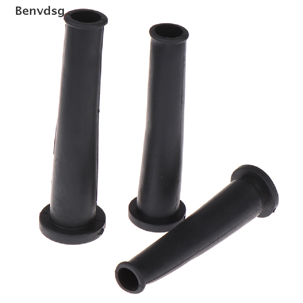 Bộ 10 Dây Cao Su Bảo Vệ Cáp Máy Khoan Điện 3 Kích Cỡ Màu Đen