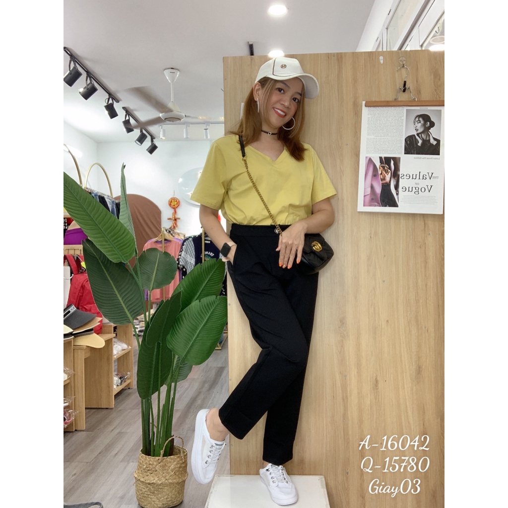 Quần tây BIG SIZE 9 tấc lưng thun QC - 15780