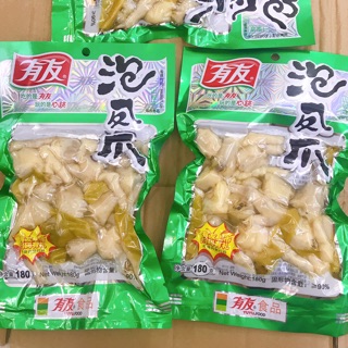 Set 10 gói chân gà cay yu yu gói xanh 180gr