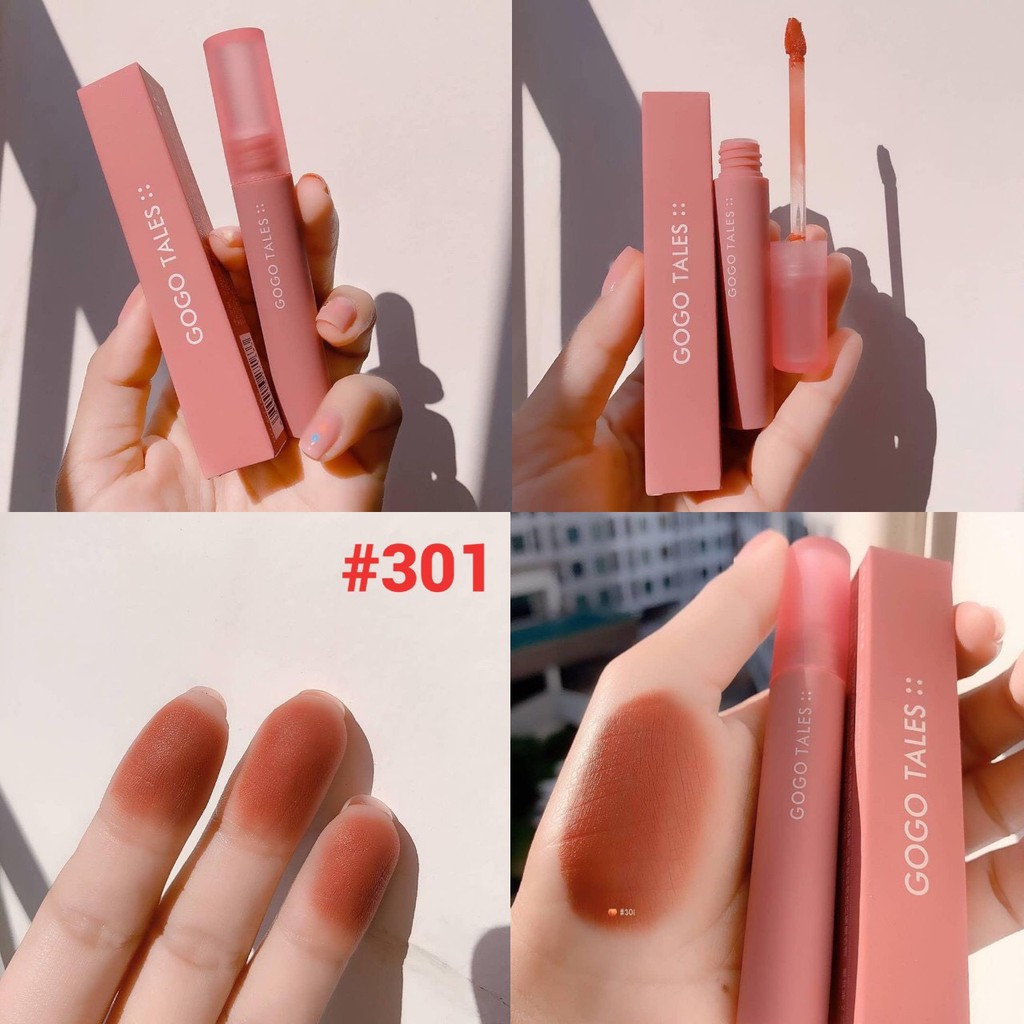 [Mã COS1901 hoàn 8% xu đơn 250K] Son Kem Gogo Tales Đang Hót rần rần. Son kem lên màu cực chuẩn | BigBuy360 - bigbuy360.vn