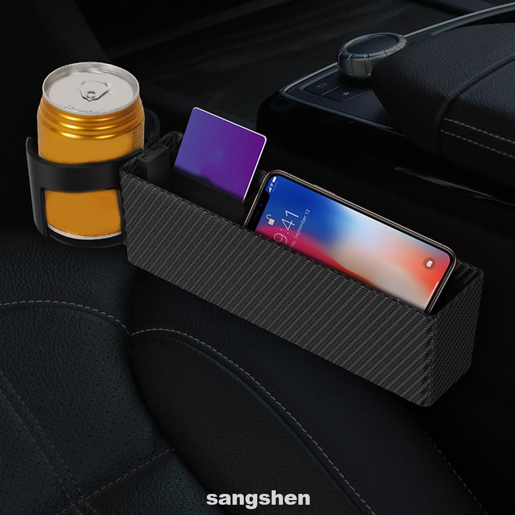 Universal ABS Multifunctional Stretchable For Cellphones Sundries Central Console Tidying Car Storage Box