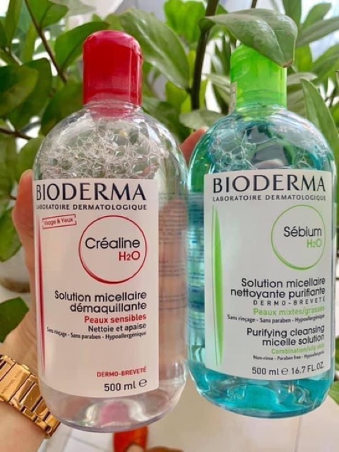 [Hàng sẵn] Tẩy Trang Bioderma 500ml