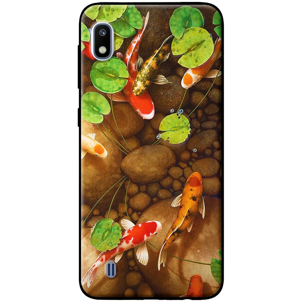 Ốp lưng nhựa dẻo Samsung Galaxy A10, A20, A30, A50, A70, A80 Cá Koi