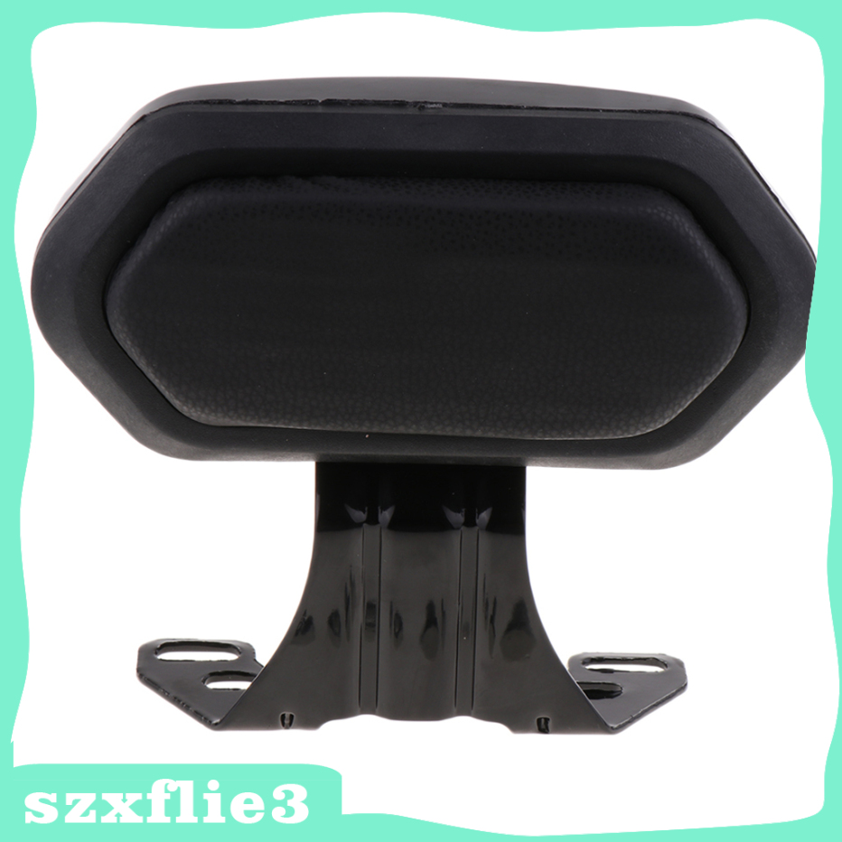 [Szxflie3] Motorcycle Driver Rider Backrest Pad Plug-In Back Rest Mounting Kit