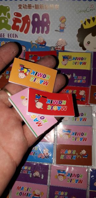 Sét 6 cuốn số lật xem hình mini ngộ nghĩnh cho bé có nhiều mẫu khác nhau và màu sắc khác nhau
