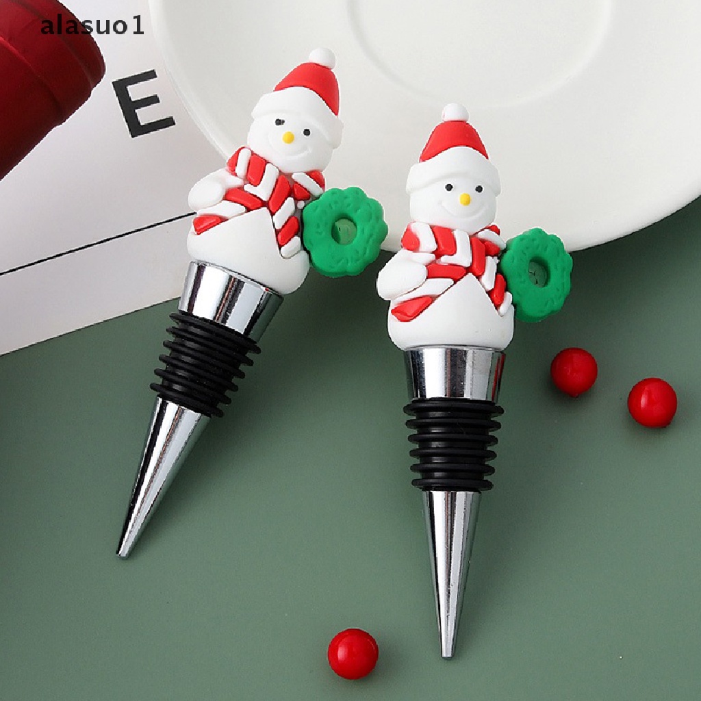 1 Nút Chặn Chai Rượu Champagne Trang Trí Giáng Sinh