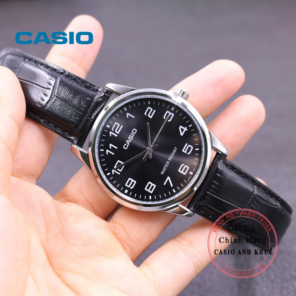 Đồng hồ nam Casio MTP-V001L-1BUDF dây da