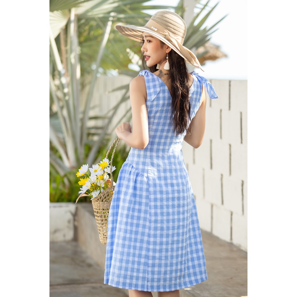 MINX - Đầm Vivian Bow Shoulder Dress