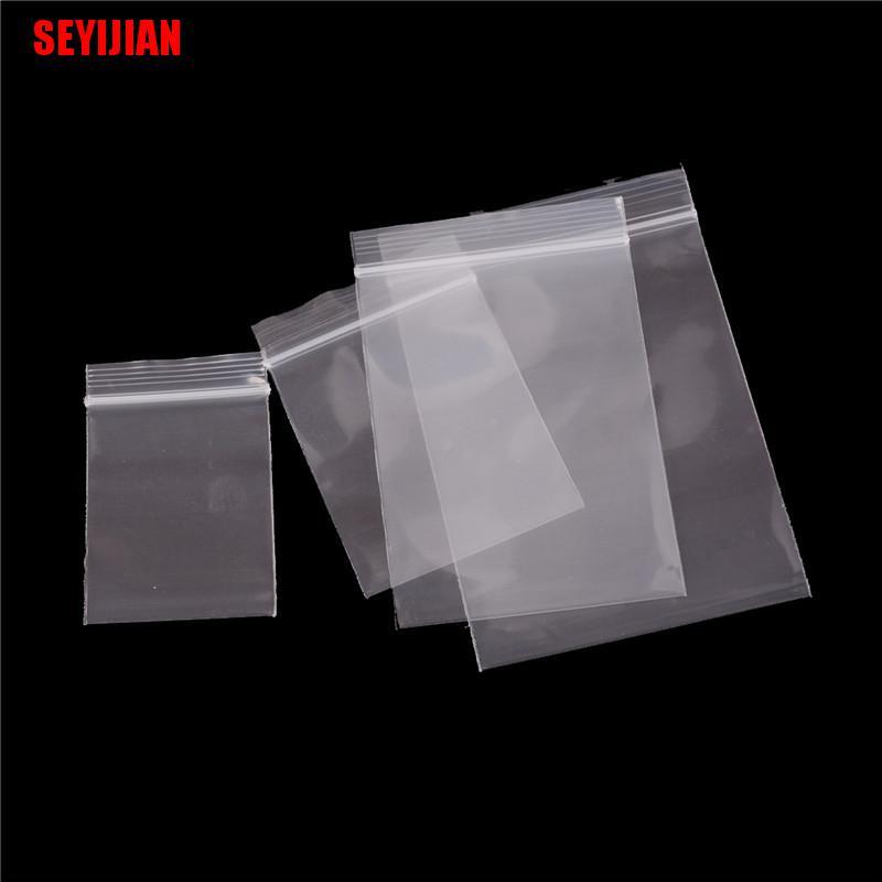 Set 100 Túi Zip Nhựa Dày 0.12mm Tự Khóa Chuyên Dùng