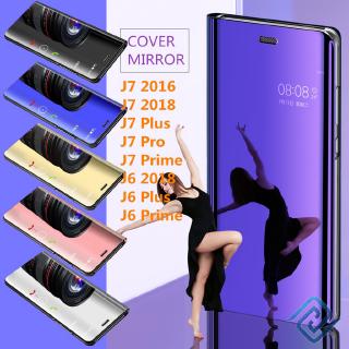 Ốp điện thoại mặt gương mạ điện dành cho Samsung Galaxy J6 J7 2018 J7 2016 J7 Plus J7 Prime J7 Pro