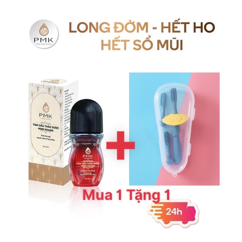 Tinh dầu long đờm Minh khang : long đờm,ho,sổ mũi,ngạt mũi,khò khè