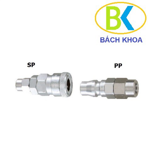 Bộ khớp nối nhanh SP-PP đực cái khí nén