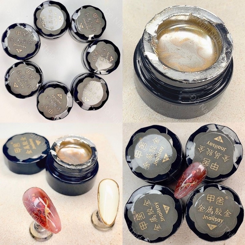 Gel Vẽ Viền Nổi Metan Vàng,bạc,hồng Jnaisay