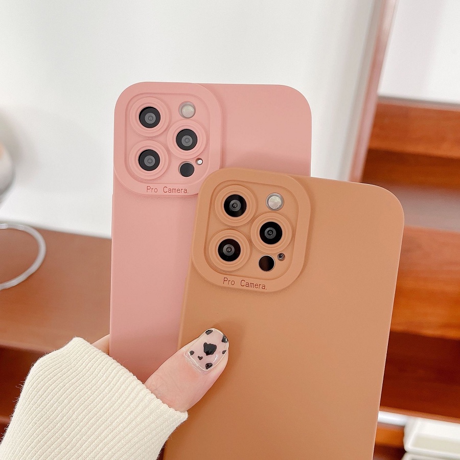 Ốp lưng iphone viền vuông silicons chống bẫn phong cách iPhone 13 cho 7plus,8plus,7/8,x,xs,xsmax,11,11promax,12promax,13