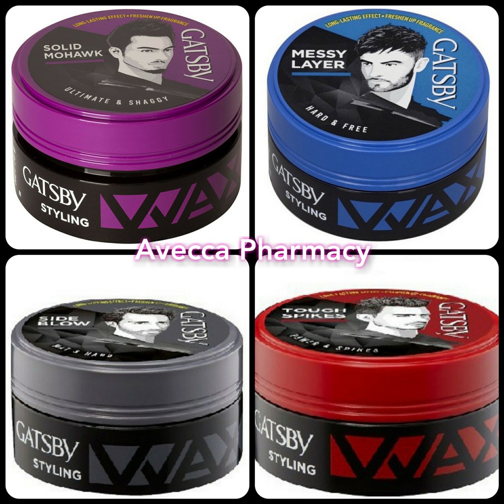 Wax Tạo Kiểu Tóc Vuốt Nam GATSBY 25g