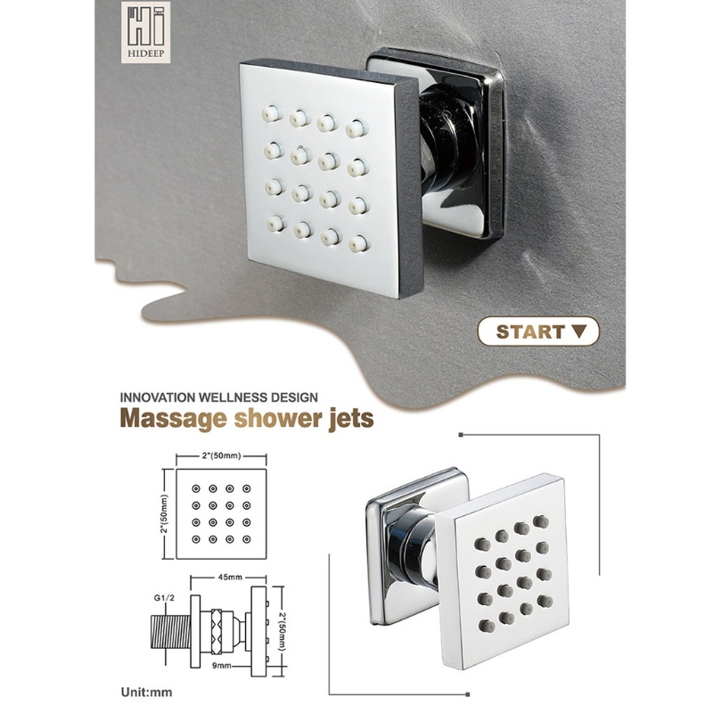 Vòi Xịt Mát Xa Cơ Thể 2 Chức Năng Tiện Dụng Cho Spa