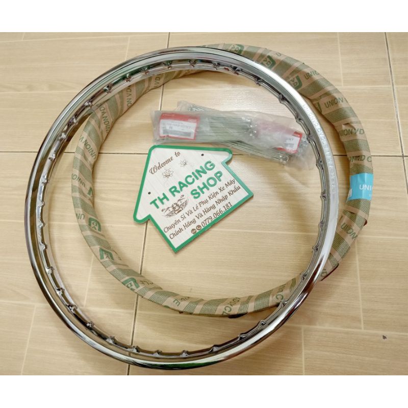 CẶP NIỀNG UNIONVD SIZE 1.2 VÀ 1.4 TẶNG KÈM BỘ CĂM TRƯỚC SAU DÀNH CHO CÁC DÒNG XE WAVE DREAM SẢN PHẨM MỚI Y NHƯ HÌNH ẢNH