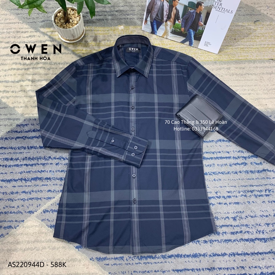 OWEN - Áo sơ mi dài tay Owen - Hàng mới về AS220944D