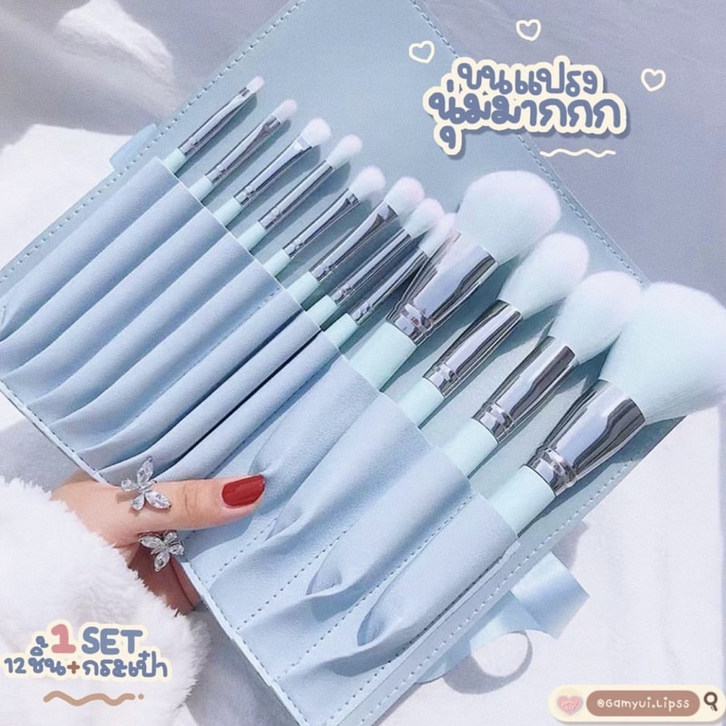 Bộ Cọ Trang Điểm Chuyên Nghiệp 10 Cây Tặng Kèm Bao Da Cao Cấp Set Cọ MAKE UP Chi Tiết Cá Nhân Dành Cho Người Mới Bắt Đầu