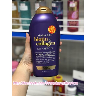 Bill Mỹ - Dầu gội Biotin & Collagen Thick & Full 577ml