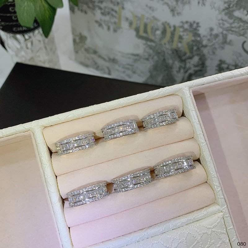 Nhẫn Unisex - Xi Bạch Kim 🔮