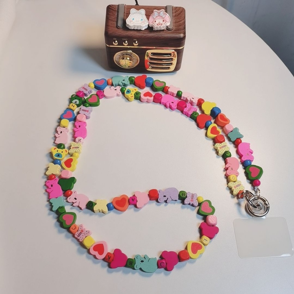 Dây Đeo Túi Xách Dạng Chuỗi Dài Đính Hoa Xinh Xắn