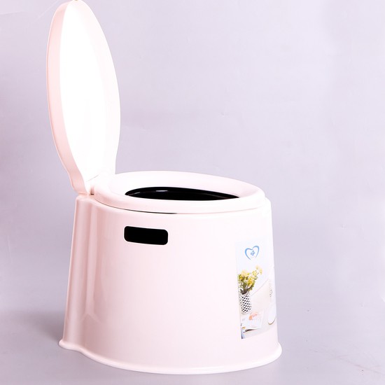 GHẾ BÔ, BỆ TOILET VỆ SINH DI ĐỘNG BẰNG NHỰA TRẮNG CAO CẤP