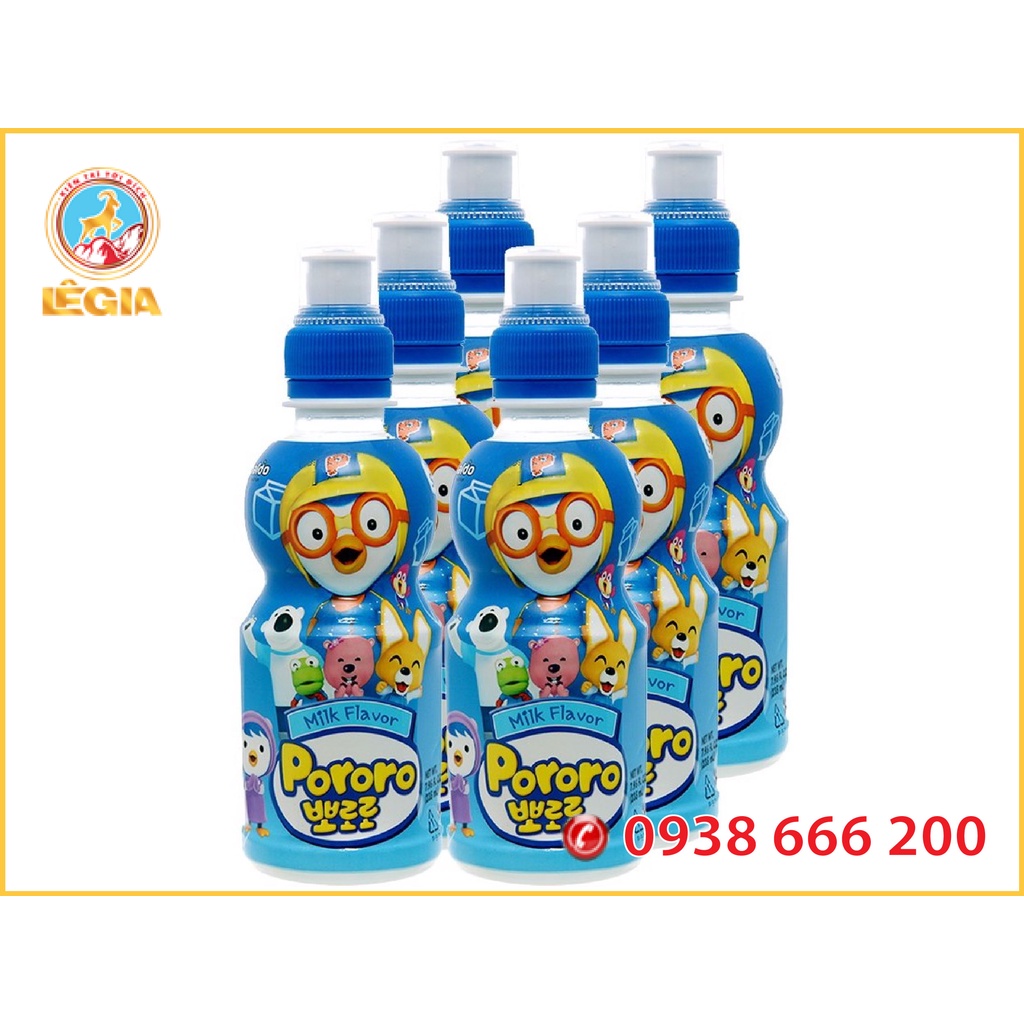 NƯỚC TRÁI CÂY PORORO VỊ SỮA 235ML