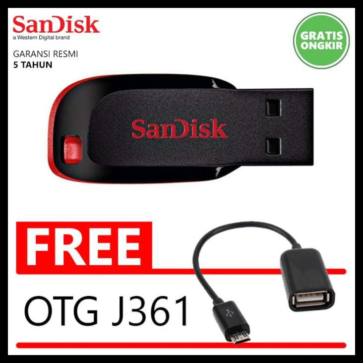 Usb Flashdisk Sandisk 32gb Bonus Otg C110 Mpd352