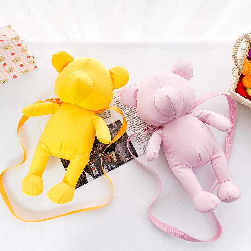 Túi Đeo Chéo Hình Gấu Bông Dễ Thương Thời Trang Cho Bé Gái 2022