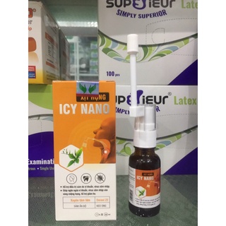 Sát Khuẩn Họng Nano ICy