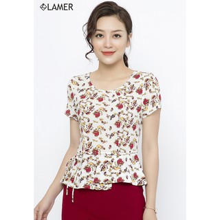 Áo Kiểu Nữ Đai Nơ Lamer L61B18H037