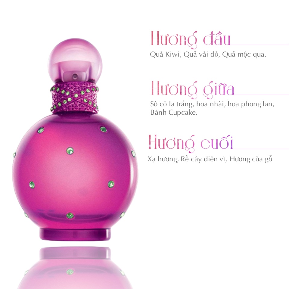 Nước hoa nữ Britney Spears Fantasy Ngọt Dịu 100ML